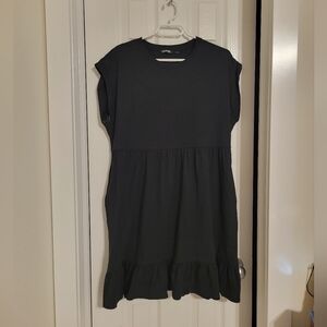 George Elegant Black Dress With Pockets Size L